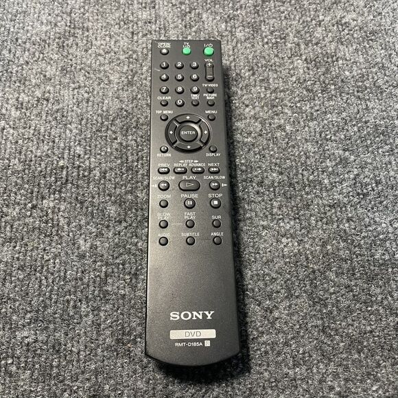 Sony DVD Remote Control RMT-D185A OEM Replacement For Player Tested Genuine - Picture 5 of 7